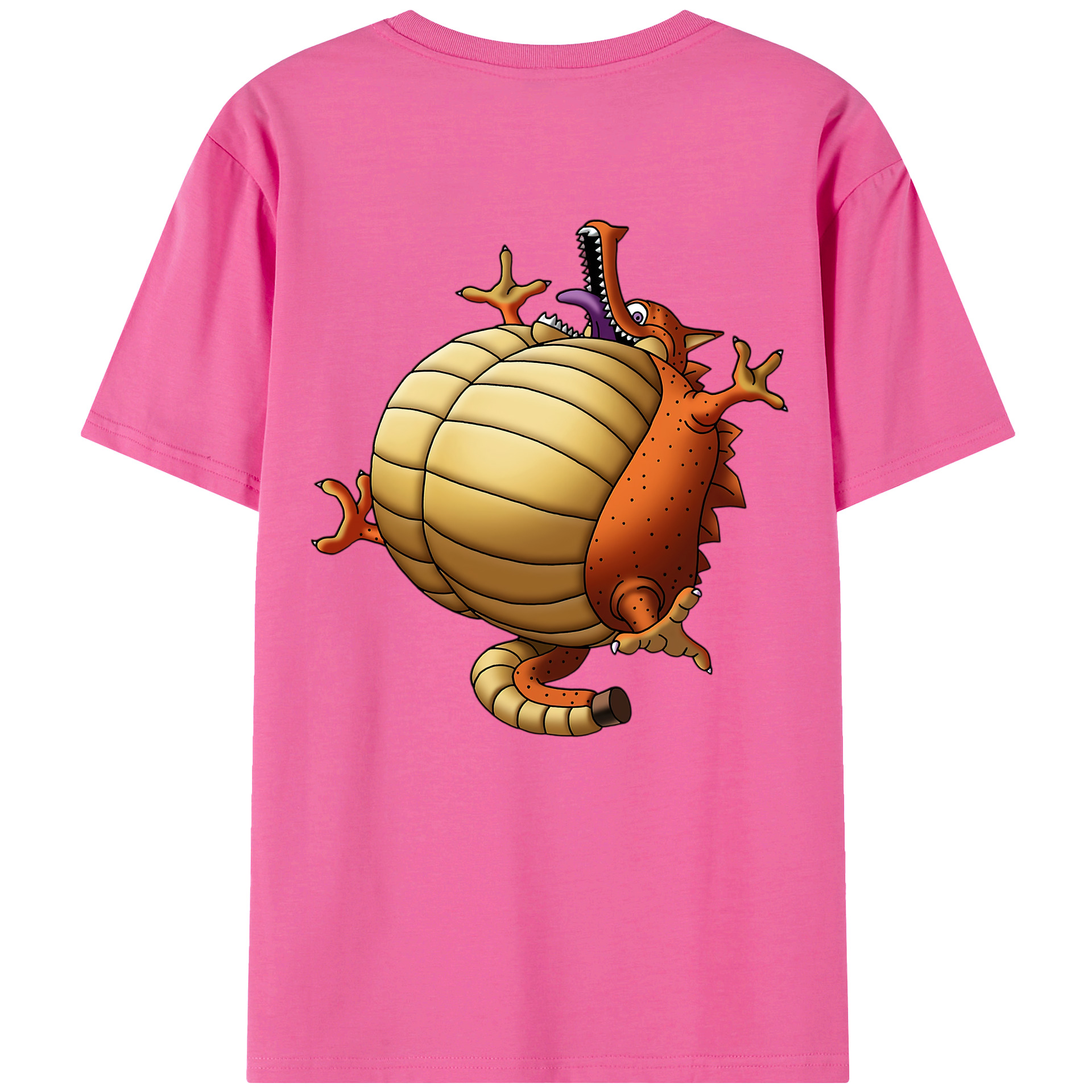 （画像用） ドラゴンクエスト Doragon Kuesuto Dragon Quest レディース半袖Tシャツ(バックプリント)